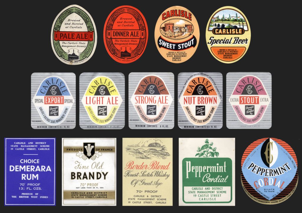 Drinks Labels Min Crown Inn